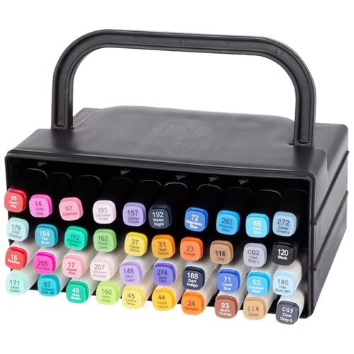 40x Twinmarker Decotime Reisebox Doppelmarker Tintenmarker Malstifte - Bild 2 von 4