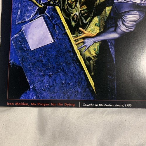 Iron Maiden Posterdruck RIGGS 12""x 9"" kein Gebet für die Sterbenden - 2 - Bild 3 von 3