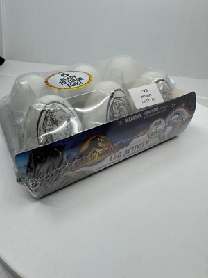 Jurassic World Tara EASTER Eggs Color eggs - Egg Activity (6 eggs) NIP