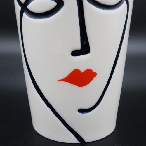 Starbucks 2015 Crown Anniversary Siren Face Ceramic Tumbler Traveler Mug 10oz - Picture 7 of 16