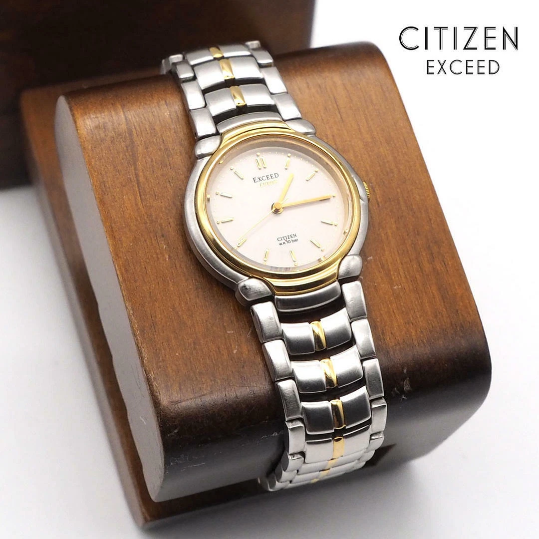 CITIZEN EXCEED EUROS Watch Silver / Gold 5636-F61028