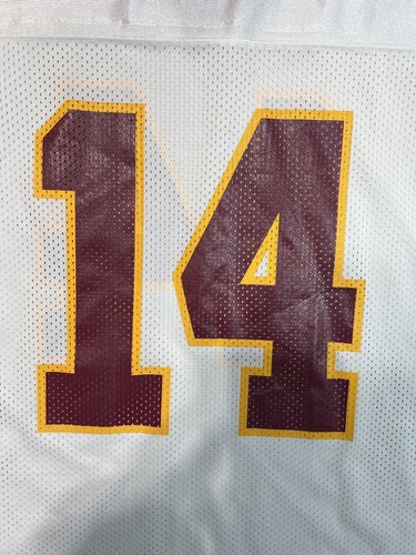 Vintage Brad Johnson # 14 Washington Redskins White Adidas Size L NFL Jersey - Bild 6 von 6