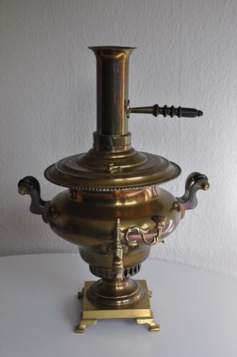 Antiker russischer Samowar Pavel Gudkov Tula 19Jhdt um 1860 Holzkohle Teekocher - Picture 9 of 19