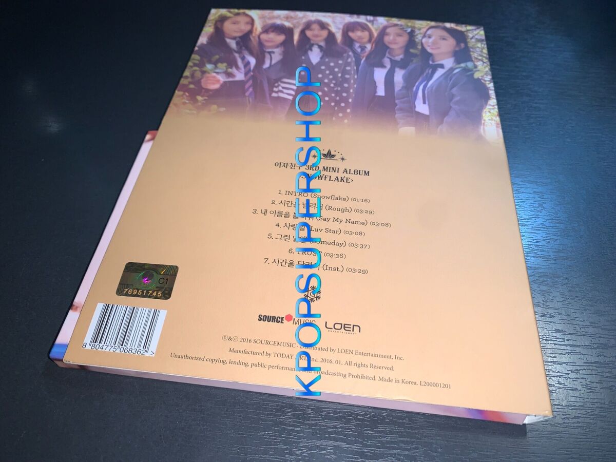 Snowflake by GFriend ( Korean girl group) (CD, Jan-2016