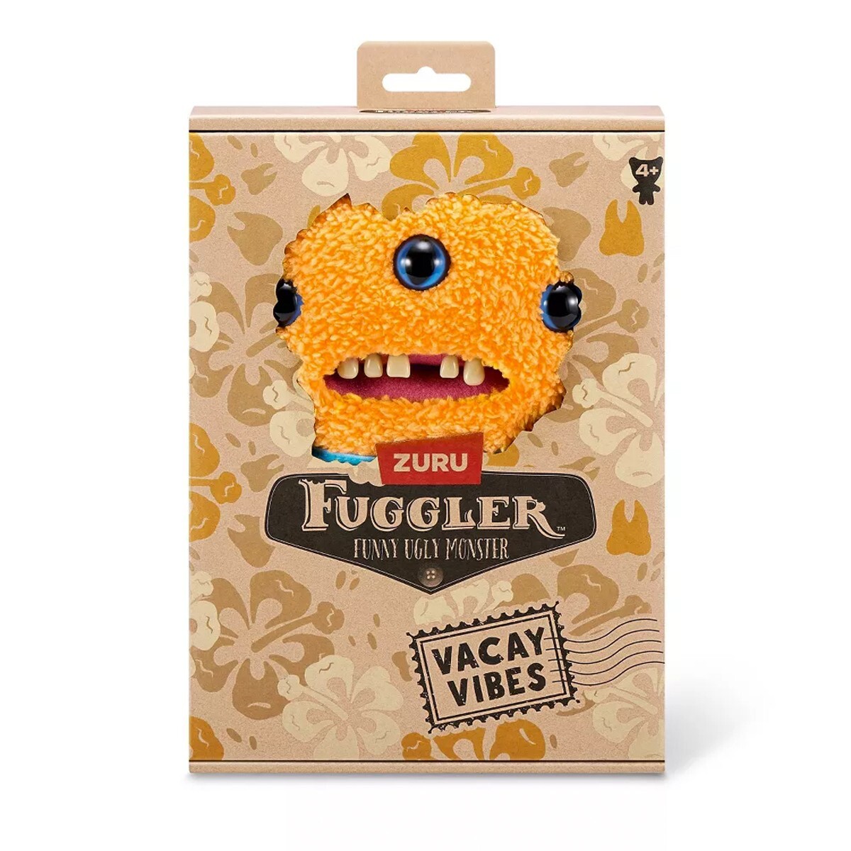 REEK-O plush FUGGLER zuru VACAY VIBES doll FUNNY UGLY MONSTER toy