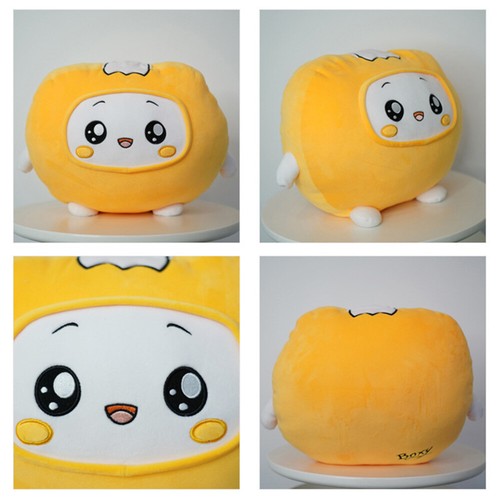 NEW Fox Stone Plush Toy Cartoon Cute Soft Stuffed Nap Hugging Pillow Doll Gift - Picture 8 of 17