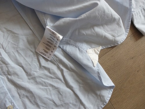 * Marc O'Polo SOFT PEACHED SHAPED FIT Hemd Gr. XXL 45/46 TOP Blau/Weiß gestreift - Bild 6 von 10