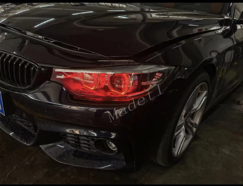 RGB Red Blue Angel Eyes RGBW DRL LED Unit For BMW F80 M3 M4 F32 F86 Headlight - Picture 4 of 8