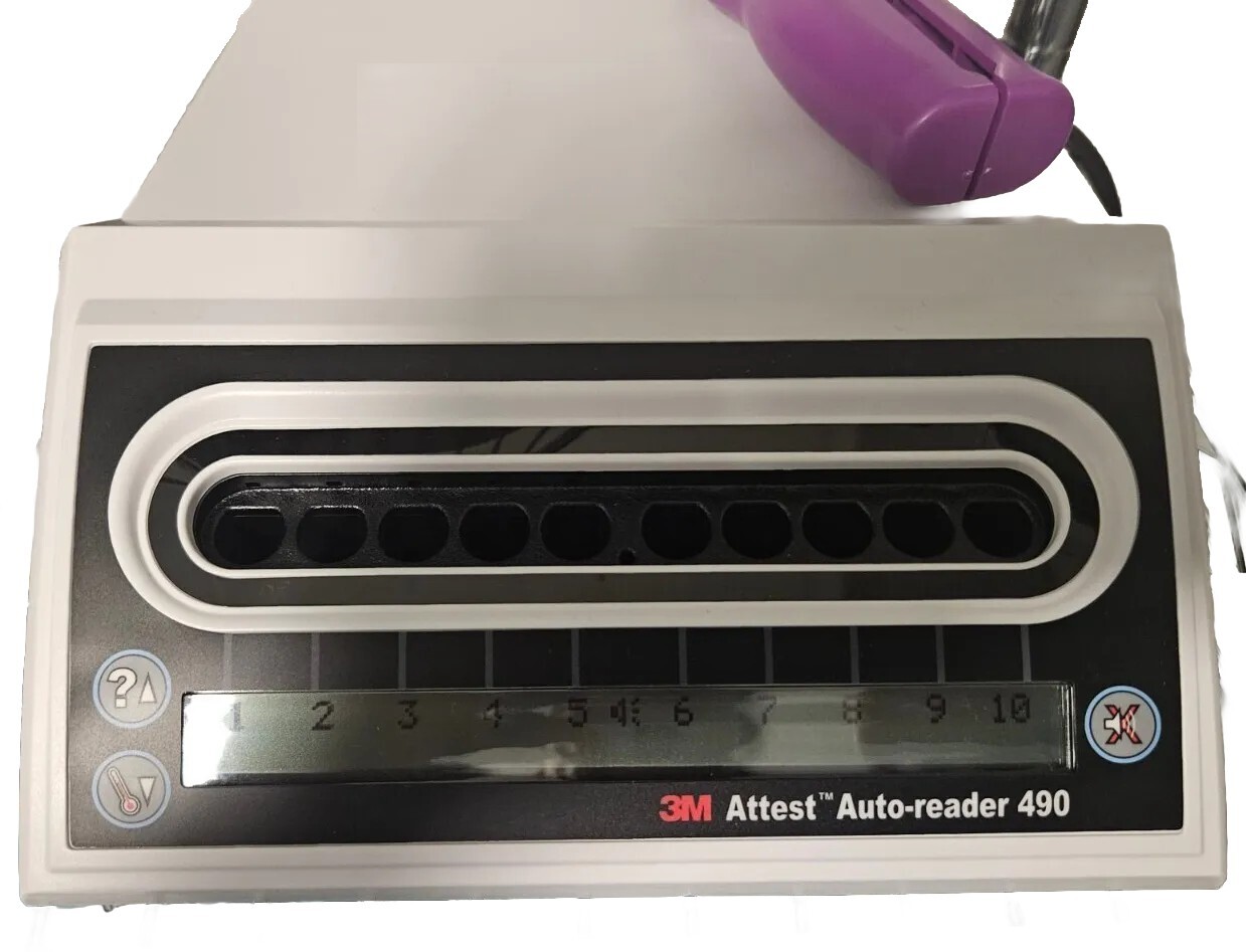 Biological Indicator Incubator 3M 490 Attest Auto Reader RAPID 60