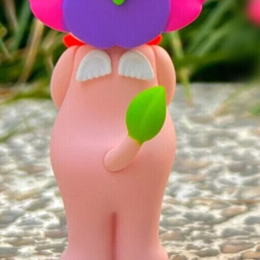 SONNY ANGEL Flower Gift Rose Lion Pink Mini Figure Opened