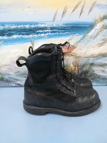 Red Wing Herren 4273 Schwarz Supersohle 2.0 8 Zoll Stahlkappe Stiefel Reißverschluss Größe 7.5D  - Bild 5 von 11