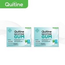 Quitine Nicotine Gum 2mg Classic Mint 600 Pieces 2 bulk boxes