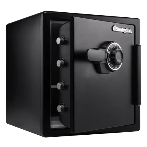 SentrySafe Home Safe 1.23 cu ft Combination Waterproof Residential Steel Black - Picture 11 of 11