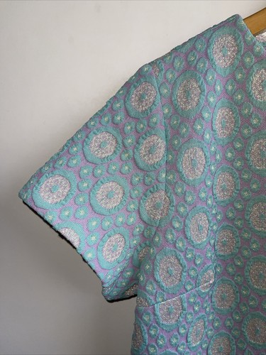 Fabulous Vintage Turquoise Blue And Pink From The 60S/ 70’s - Picture 3 of 8