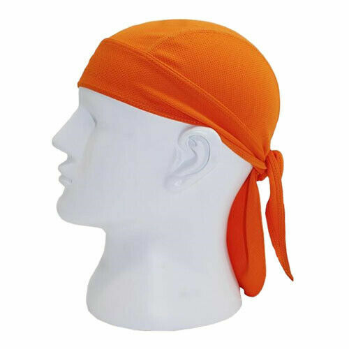 Adjustable Skull Cap Motorcycle Head Wrap Du Rag Do Doo Beanie Cycling Bandana - Picture 21 of 28