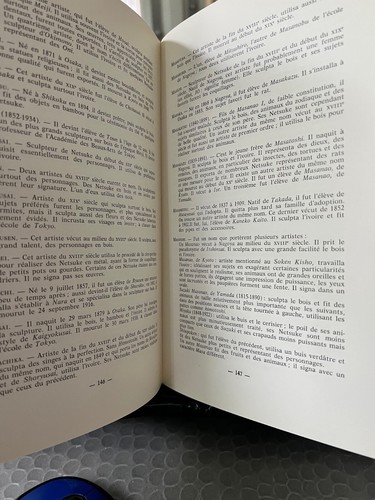 1978 - Netsuke & Sagemono by Alain Ducros - In French - + Ltr. to C. Roosevelt - Picture 7 of 7