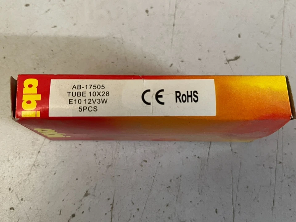 Ampoule Ab - 17505 10x28 E10 12V3W - Photo 1/2