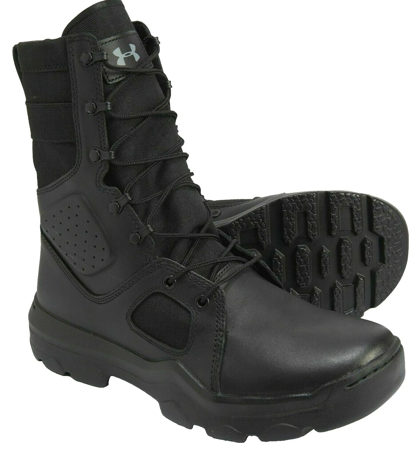 Botas Acolchado superior de cuero Under Armour para hombres