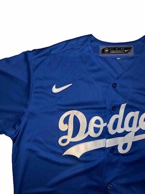 OHTANI 17 Dodgers ユニフォーム正規品S Nike Los Angeles Dodgers Shohei Ohtani #17 Home Mens Jersey