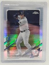 Gio Urshela 2021 Topps Chrome Baseball - Refractor #220 - New York Yankees