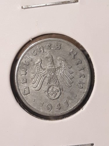 1941-F 1 Reichspfennig Penny ~ Germany ~ ☆ Heavily Circulated With Flaws ☆ WW2 - Picture 13 of 19
