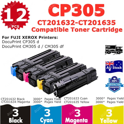 Compatible Toner CT201632 - CT201635 For Fuji Xerox CP305 CP305d CM305d CM305df - Picture 16 of 35