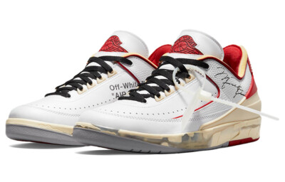 Jordan 2 Retro Low SP Off-White Varsity Red 2021 DJ4375106 Jordan 2 Retro Low SP Off-White Varsity Red 2021 DJ4375106