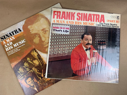 FRANK SINATRA EIN MANN UND SEINE MUSIK 1 & 2 Budweiser Promo LP PLATTE eingeschweißt - Bild 2 von 17
