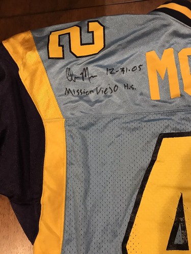 Chane Moline Mission Viejo Game Used Jersey Game Worn Jersey UCLA Bruins cal ASG - Picture 5 of 6