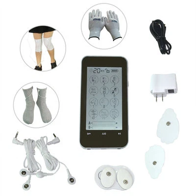 ELYSAID 12 Modes Low Frequency Pulse Massage Tens EMS Massager Accs Multi Selects