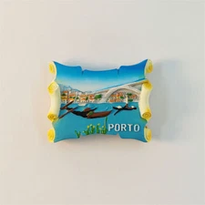 Porto Fridge Magnet Refrigerator Sticker Home Decor Resin Souvenir Portugal Gift