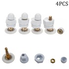 Shower Cabins Shower Door Rollers Runners 15-17 Hole Size 4-8mm Glass Doors
