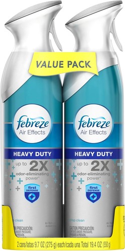 Ambientador Febreze para combatir olores aroma limpio nítido de alta resistencia 8,8 oz (paquete de 4) - Imagen 7 de 21
