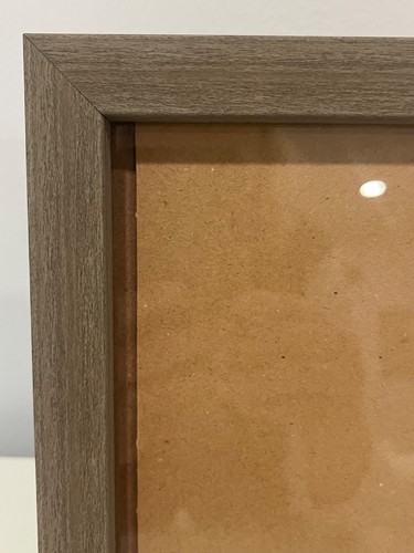 Marco de fotos madera maciza natural de Umbría para foto 4x6 - lavado verde topo - Imagen 3 de 6