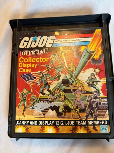 GI Joe – 1982 Official Collector Display Case – ARAH – Vintage – Incomplete