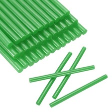 30pcs Mini Glue Stick 0.3"x3.9" High-Stick Hot Glue Gun Sticks, Green 0.32 per stick