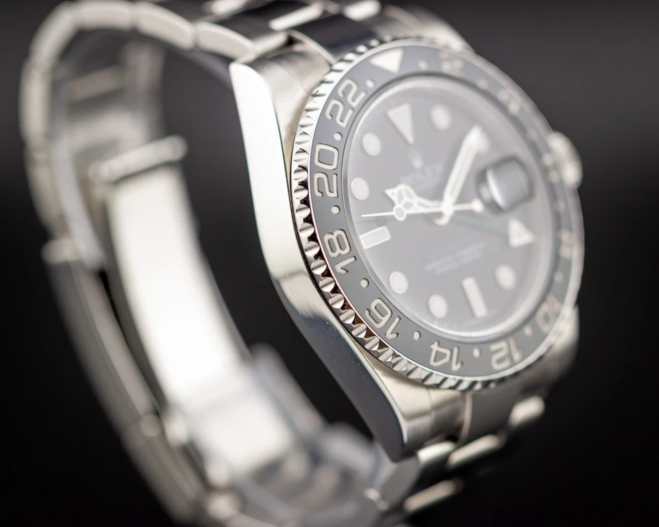 Rolex GMT-Master II «Зеленая стрела» 116710LN - устричный браслет - керамический ободок - Изображение 2 из 4