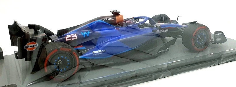 Spark 1/18 Scale 18S950 - Williams Racing FW45 F1 Bahrain GP 2023 #23 Albon - Image 2 of 4