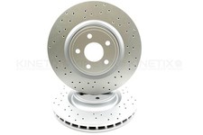 FOR JEEP GRAND CHEROKEE 6.4 SRT8 HEMI 5.7 FRONT DRILLED BRAKE DISCS 380mm