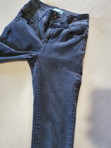 Wax Jeans Butt, I Love You Womens Size 7 Black Skinny Stretch Denim - Picture 3 of 18