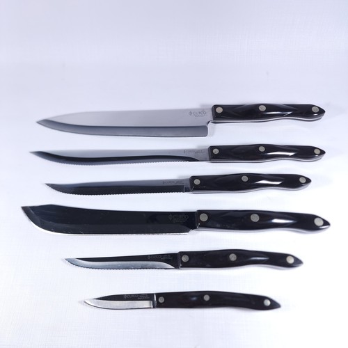 💥6er Set Cucto Messer 1725 1723 1721 1722 1729 1720 Top Zustand Schwarz