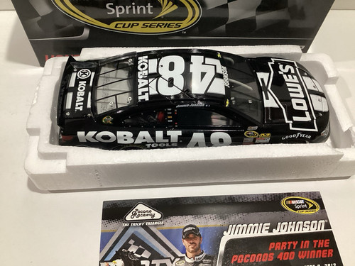 1/24 2013 #48 Lionel Jimmie Johnson Kobalt Tools Pocono Win Chevy SS - Picture 1 of 2
