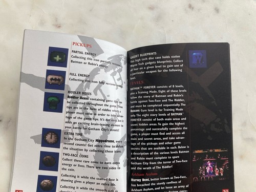 Batman Forever | Super Nintendo | Manual Only - Picture 3 of 3