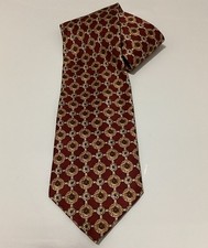 Valentino Cravatte Men's Tie Multi-Color, 100 Silk, Made Italy