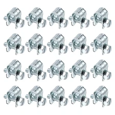 20pcs Fuel Injection Hose Clamp 6-8mm Zinc Plated Steel Gas Line Hose Clamp