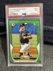 2023 Bowman Draft Paul Skenes 1st Green # 08/99  Graded PSA 9 Rookie, CY young