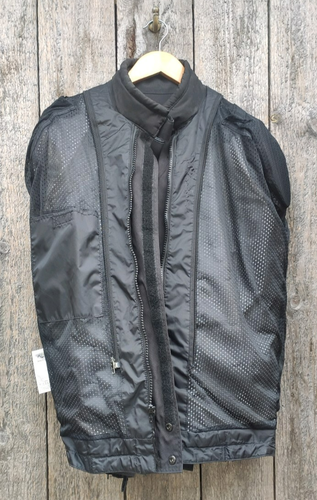 Weise Vented Waterproof Thermal Textile Motorcycle Jacket Black Size Small - Picture 15 of 15