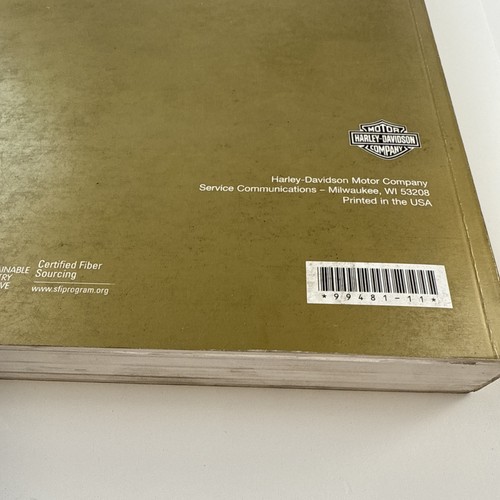 Harley Davidson DYNA Models 2011 Service Manual OEM 99481-11 - Bild 5 von 5