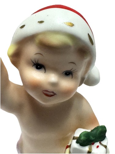 NAPCO Diciembre Navidad Calendario Cutie 5772 Bebé Niña Vintage 1962 - Imagen 9 de 24