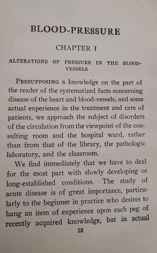 "Blood-Pressure as Affecting Heart, Brain, Kidneys- 1904 - LINCOLN HOSP - NYC - Picture 5 of 7